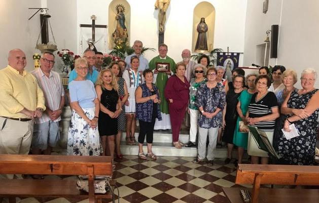 Despedida de Vasile Ureche de la parroquia de San José (La Viñuela) 