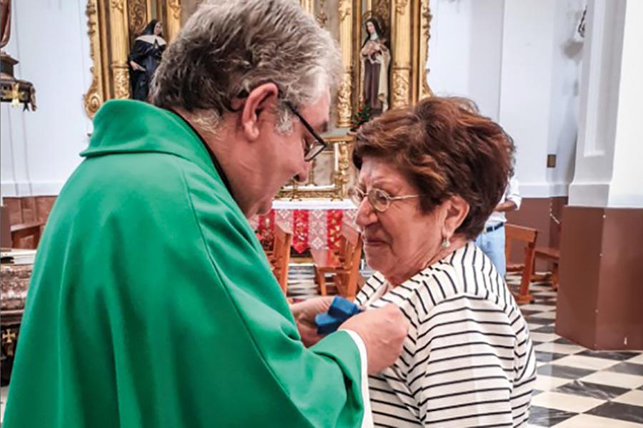 Obdulia Gallardo: «Sin mi parroquia no puedo vivir»