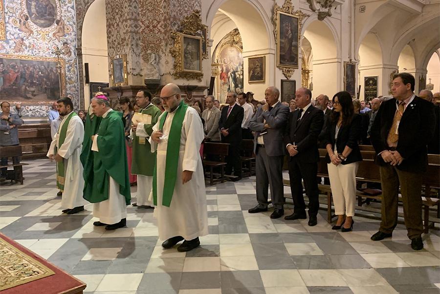 Eucaristía de clausura del 57° Congreso Nacional Belenista en la iglesia de los Remedios de Antequera