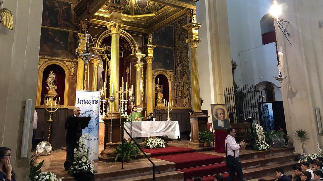La Salle celebra sus 75 años en Antequera con "arte y oración"
