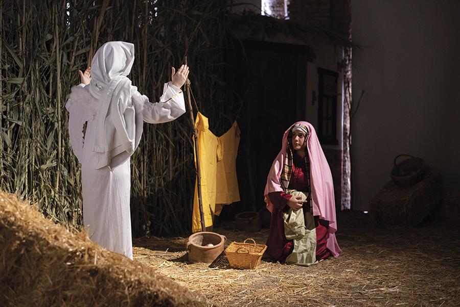 Los malagueños se vuelcan con el Belén Viviente Diocesano