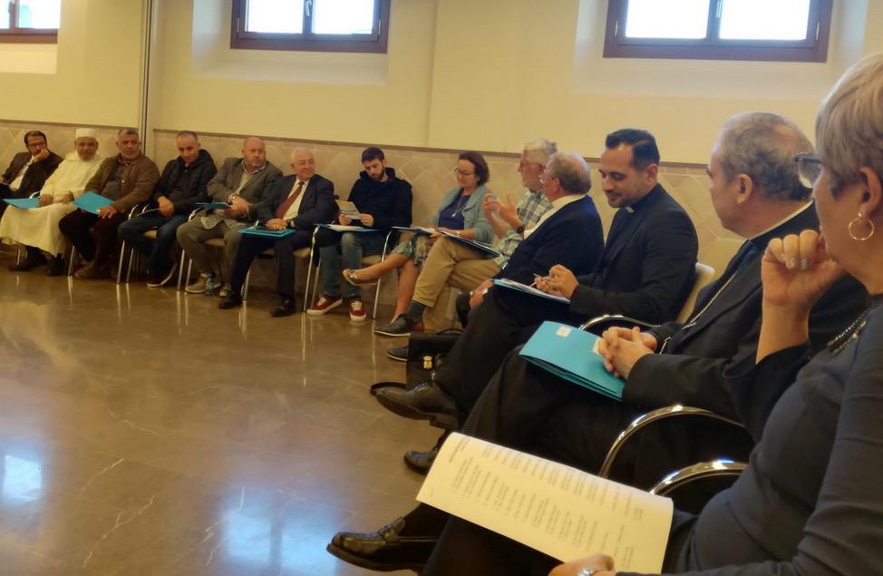 Reunión de representantes de las confesiones cristianas y religiones de Málaga