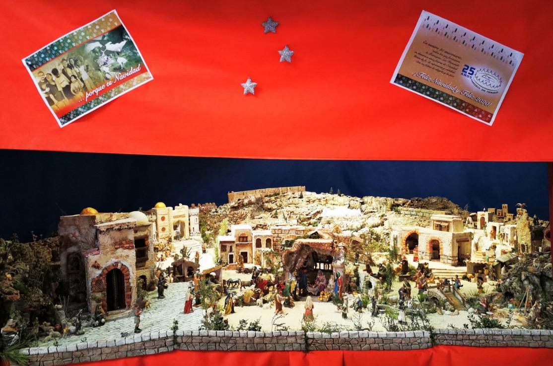 Belén de la parroquia de San Fernando, en El Consul (Amador Jaén)