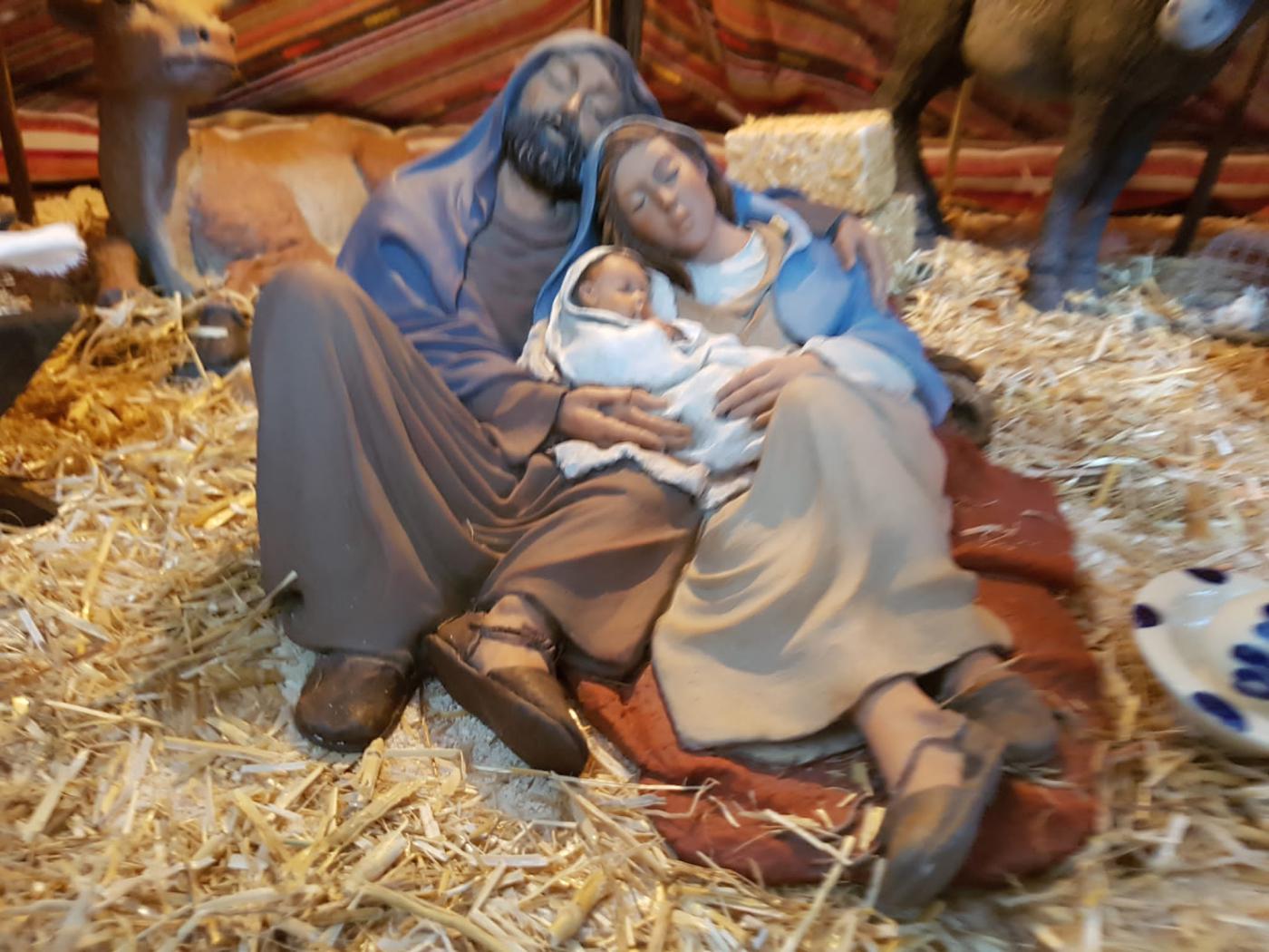 Belén de la parroquia del Rosario en La Cala del Moral