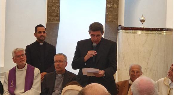 Oración interreligiosa por la paz en la mezquita de Marbella, el 16 de diciembre de 2019