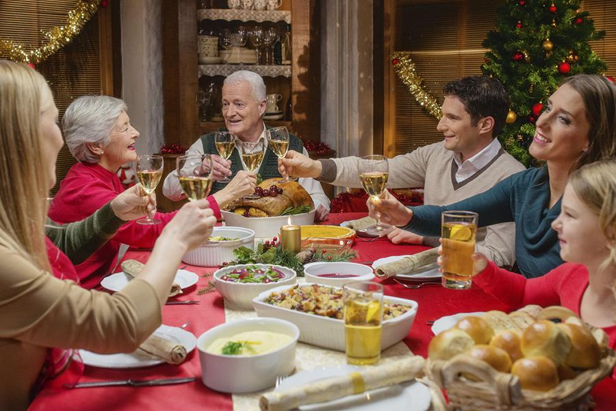 Bendición de la Cena de Navidad
