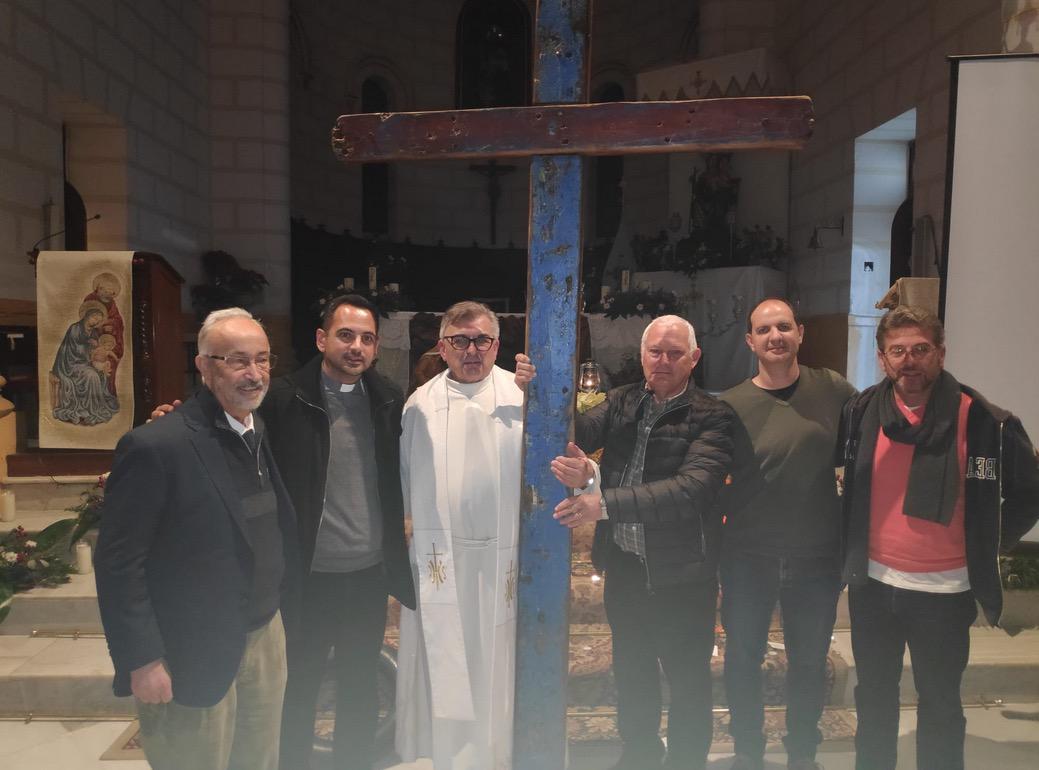 Izda a dcha: José L. Pinilla, dir. del Secretariado de Migraciones de la CEE; Rafael Vázquez, delegado de Ecumenismo de la Diócesis; Eduardo Resa, vicario de Melilla; Ramón Muñoz, delegado de Migraciones de la Diócesis; Fernando Moreno, diácono y el 