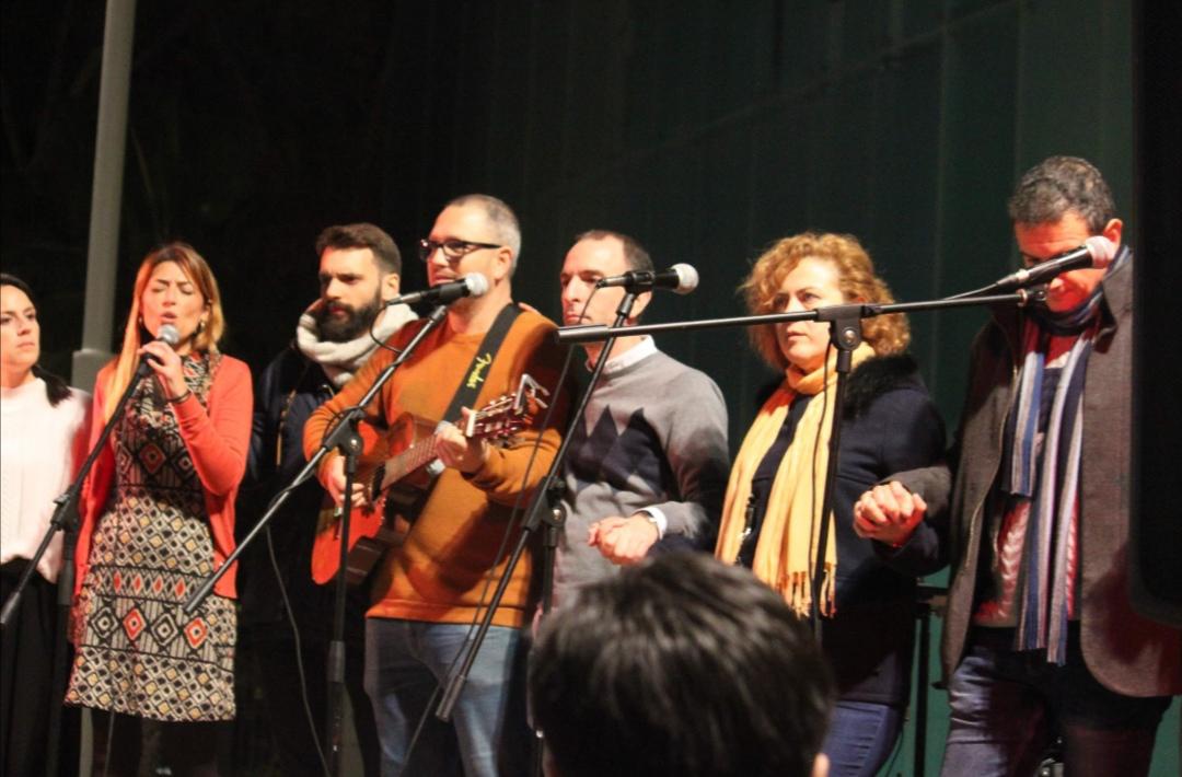 La Cruz de Lampedusa en la vigilia de Oración y concierto organizado por la delegación de Infancia y Juventud 