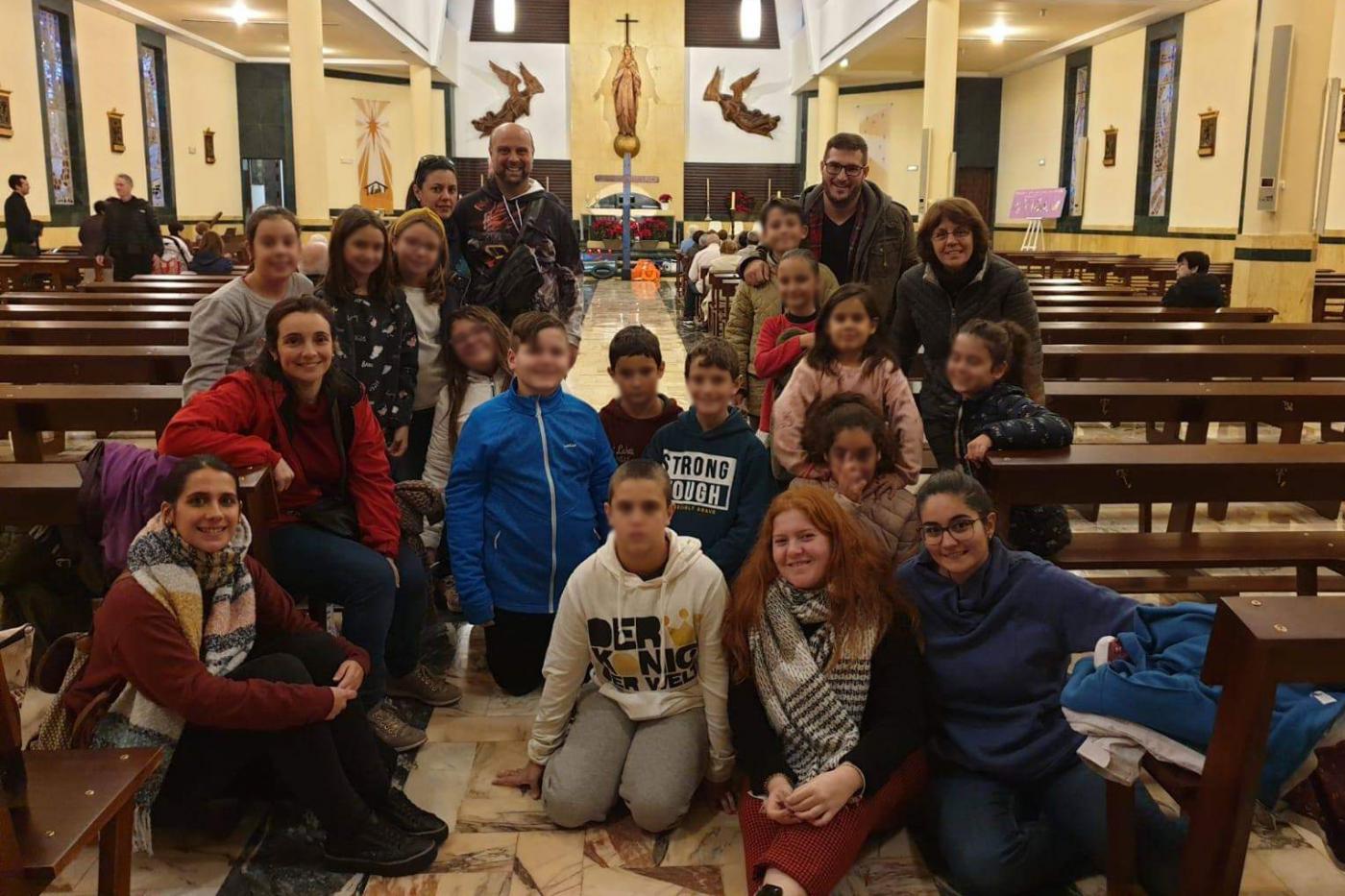 La Cruz de Lampedusa en la parroquia Santa María de la Amargura