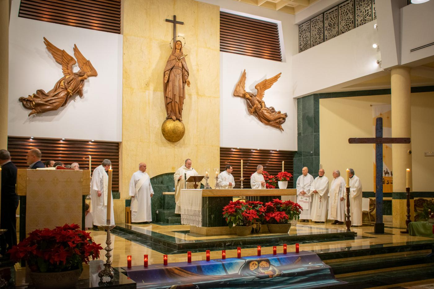 La Cruz de Lampedusa en la parroquia Santa María de la Amargura
