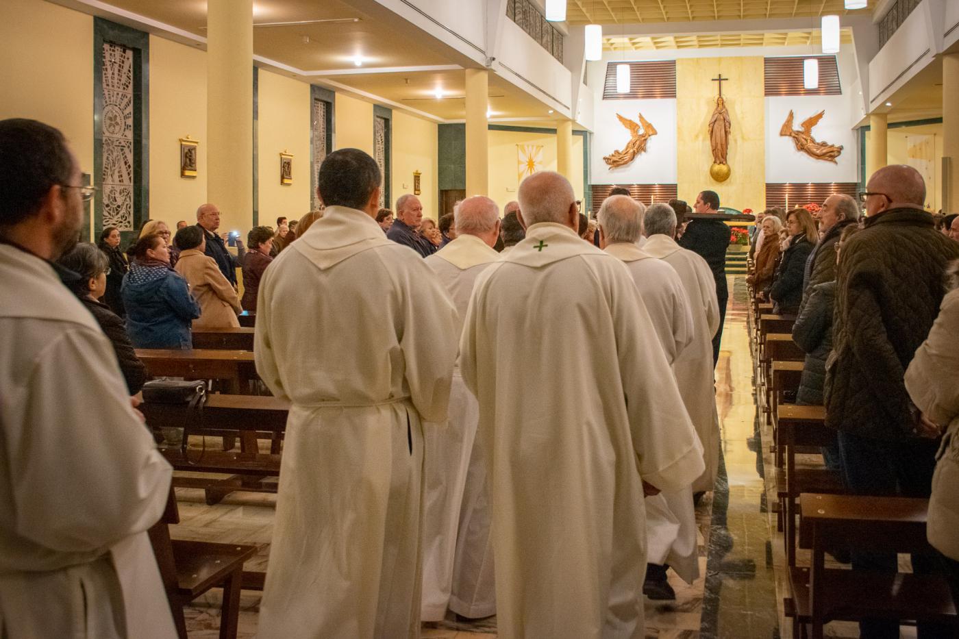 La Cruz de Lampedusa en la parroquia Santa María de la Amargura
