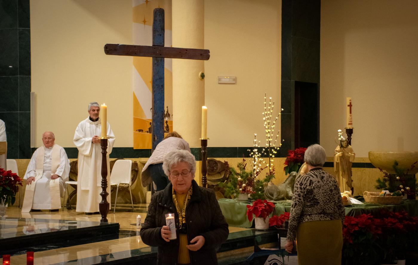 La Cruz de Lampedusa en la parroquia Santa María de la Amargura