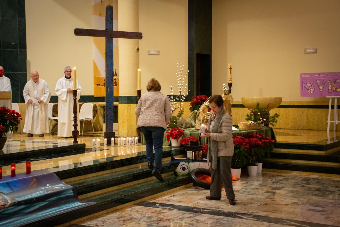 La Cruz de Lampedusa en la parroquia Santa María de la Amargura