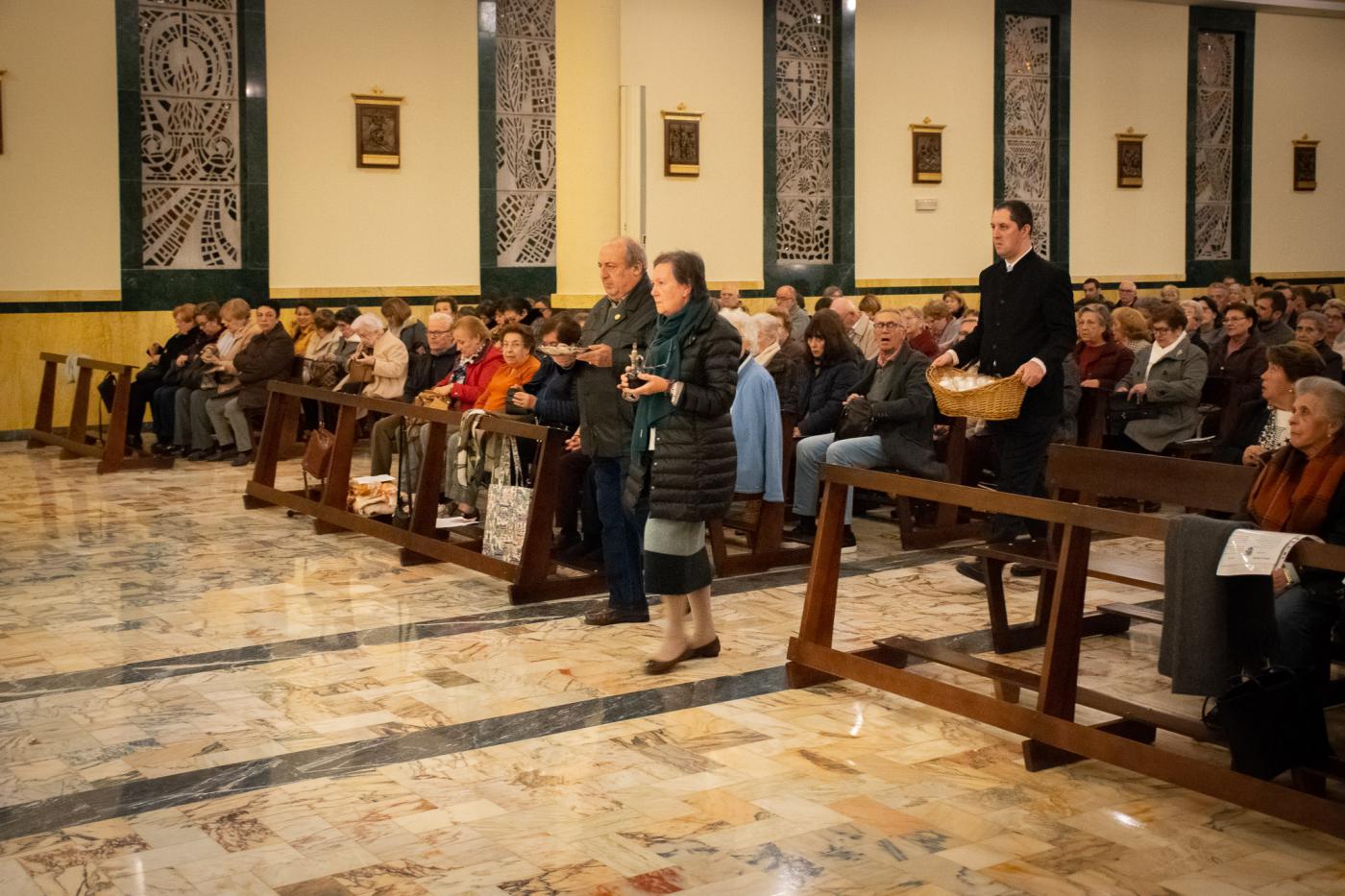 La Cruz de Lampedusa en la parroquia Santa María de la Amargura