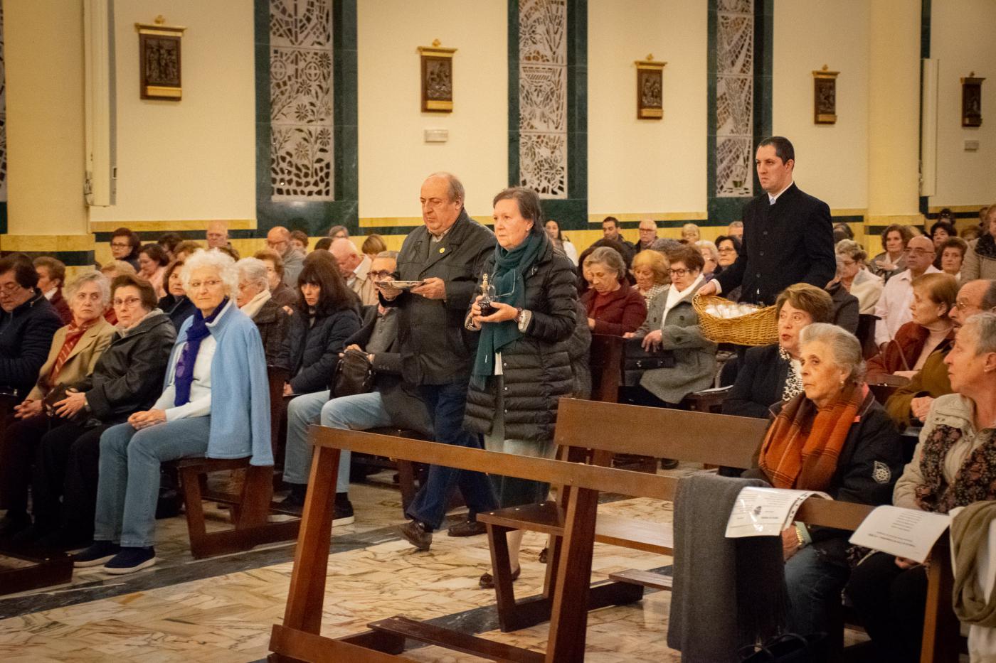 La Cruz de Lampedusa en la parroquia Santa María de la Amargura