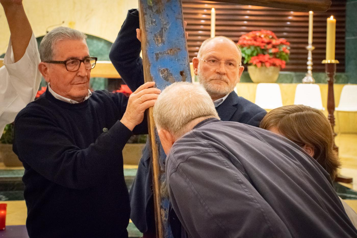 La Cruz de Lampedusa en la parroquia Santa María de la Amargura