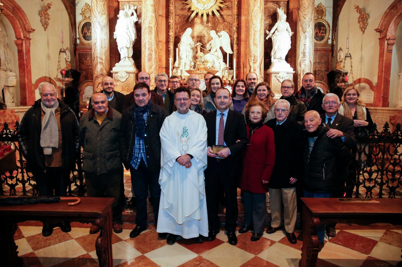 Celebración del patrón de los periodistas y entrega del Premio Cardenal Herrera al periodista Manuel Castillo, director de Diario Sur // Ñ. SALAS