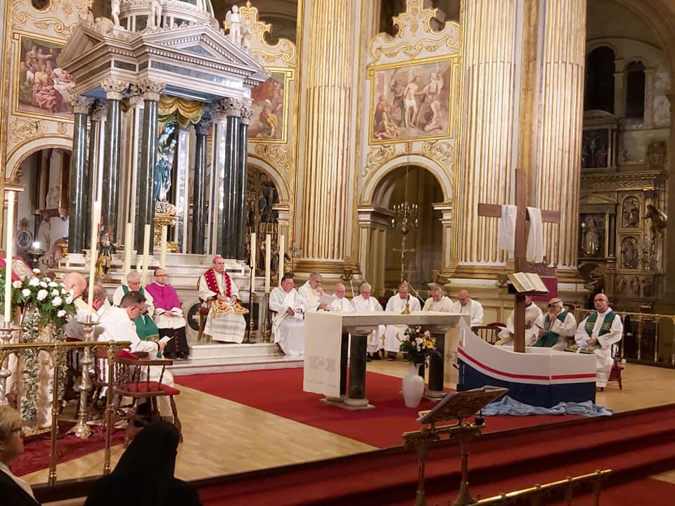 Oración ecuménica en la Catedral de Málaga, presidida por el Obispo, D. Jesús Catalá