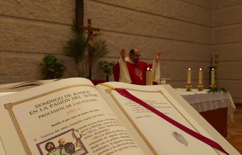 Misa en María Madre de Dios, emitida por Zoom