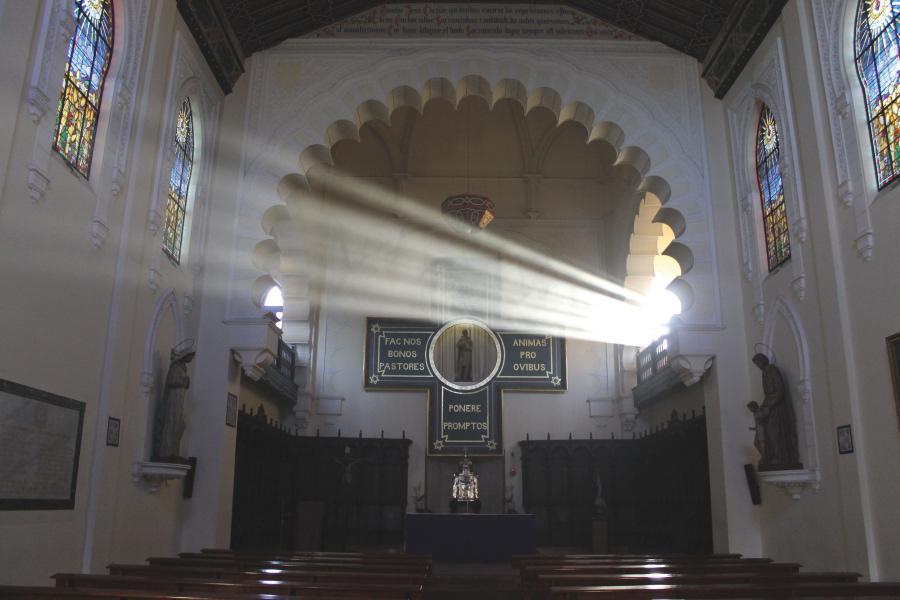 La capilla del Buen Pastor que soñó un santo