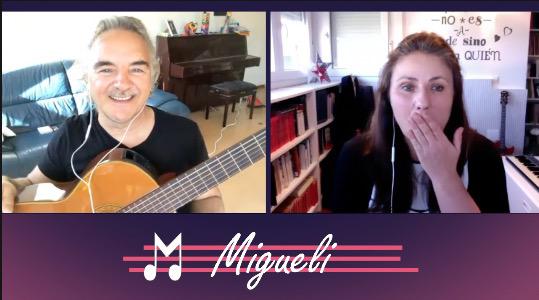 Migueli, en Musicreando