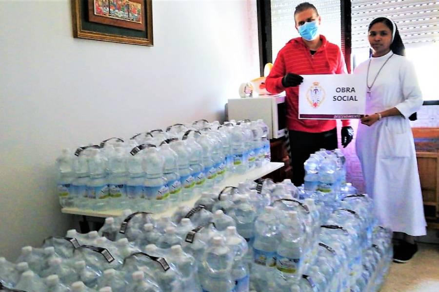 El agua embotellada evita los contagios 