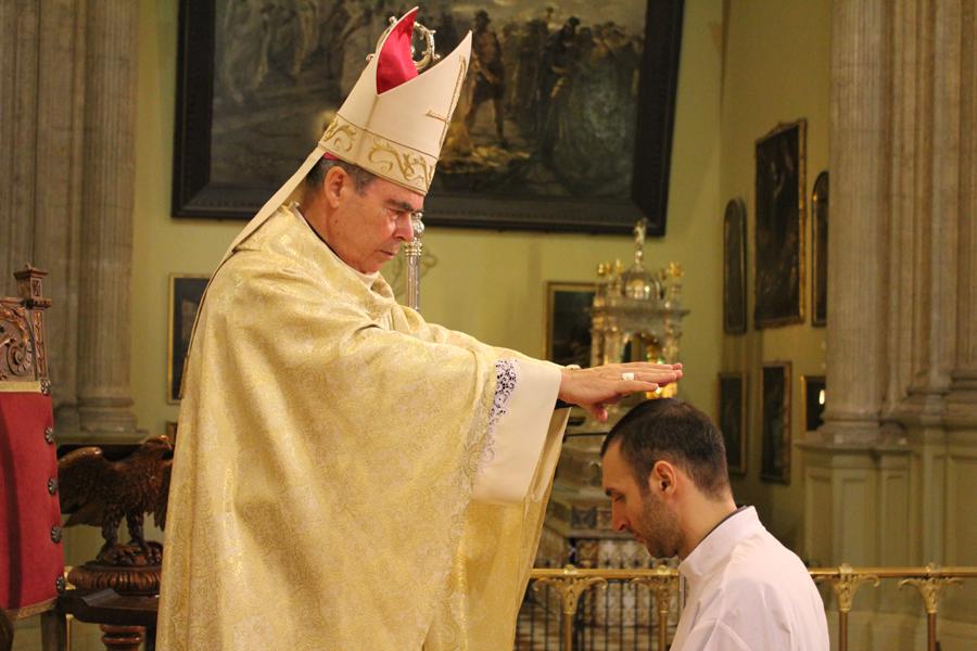 Ordenación de diácono a David-Roger Roca Campos (Catedral-Málaga)