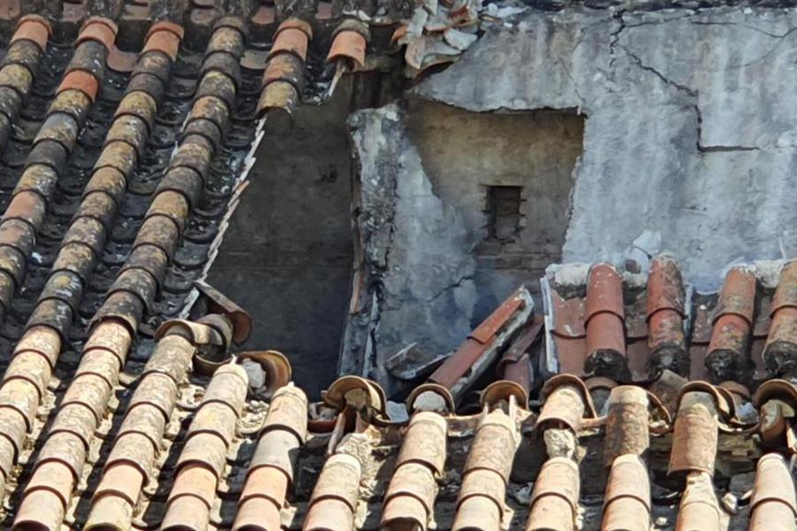 Obras en la parroquia de Nuestra Señora del Rosario, en Fuengirola