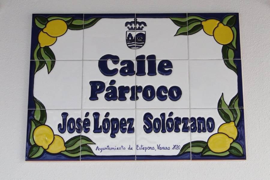 Estepona dedicará una calle a José López Solórzano //GREGORIO GARCÍA