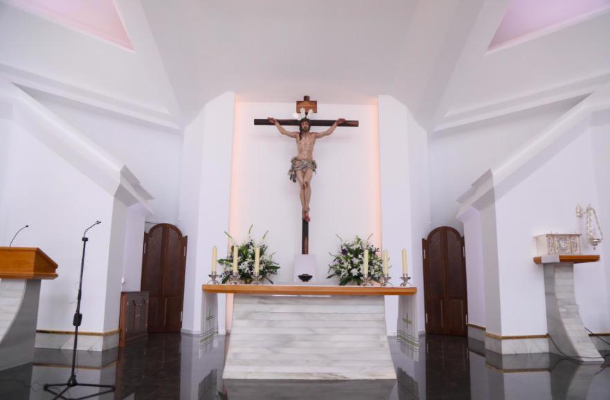 Cristo de la Compasión en el Cementerio de San Gabriel de Málaga