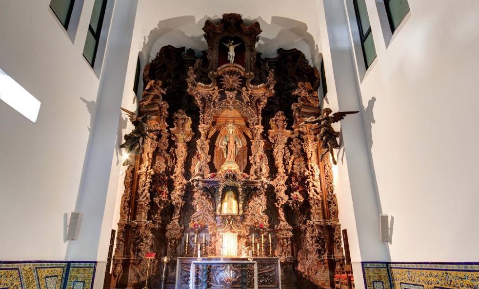 Bendición de la capilla del Instituto Internacional San Telmo de la sede de Málaga (Málaga)