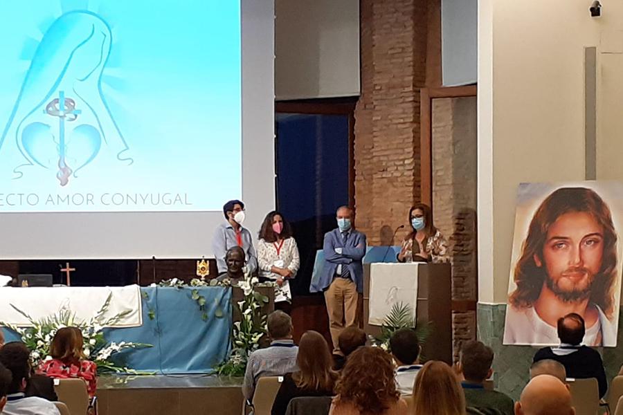 Retiro de Amor Conyugal celebrado en Casa Diocesana Málaga, en octubre de 2020