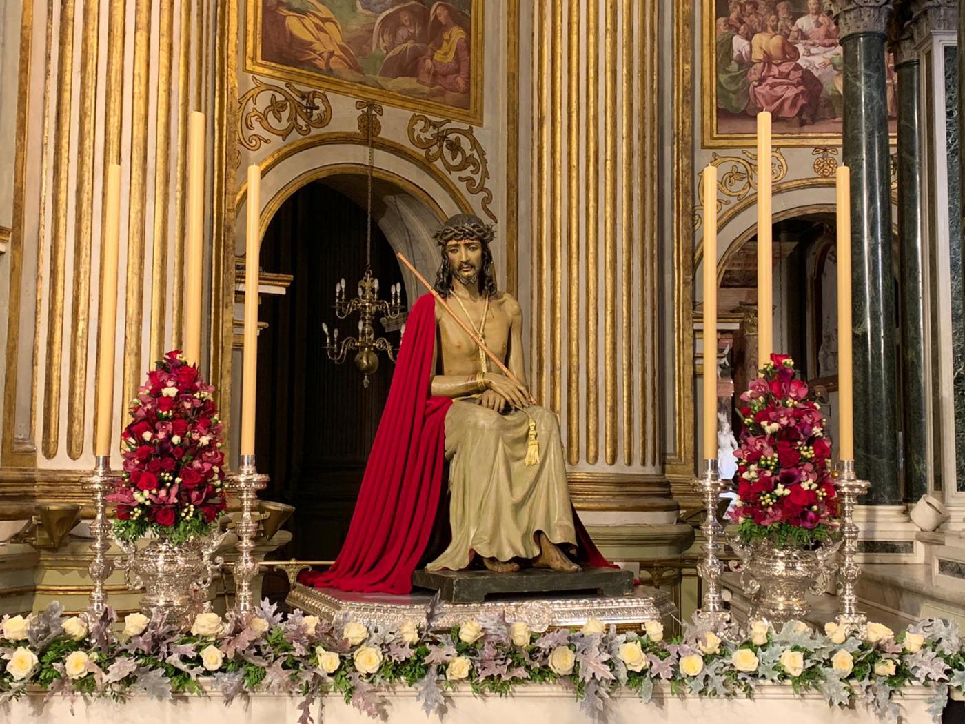 75 aniversario de la reorganización de la Cofradía de Estudiantes (Catedral-Málaga)