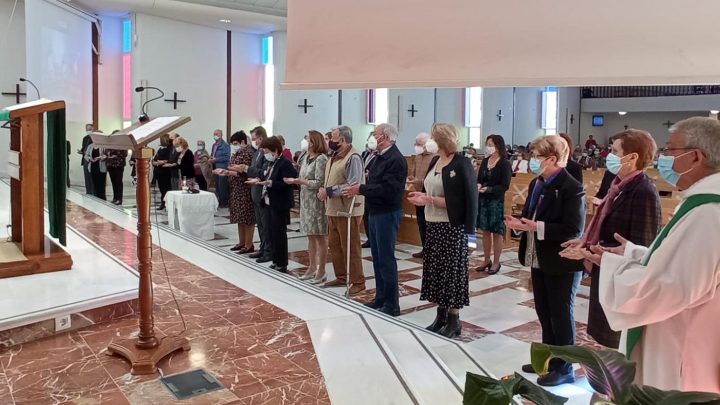 El equipo de Pastoral de la Salud de San Andrés en Torre del Mar es presentado a la comunidad