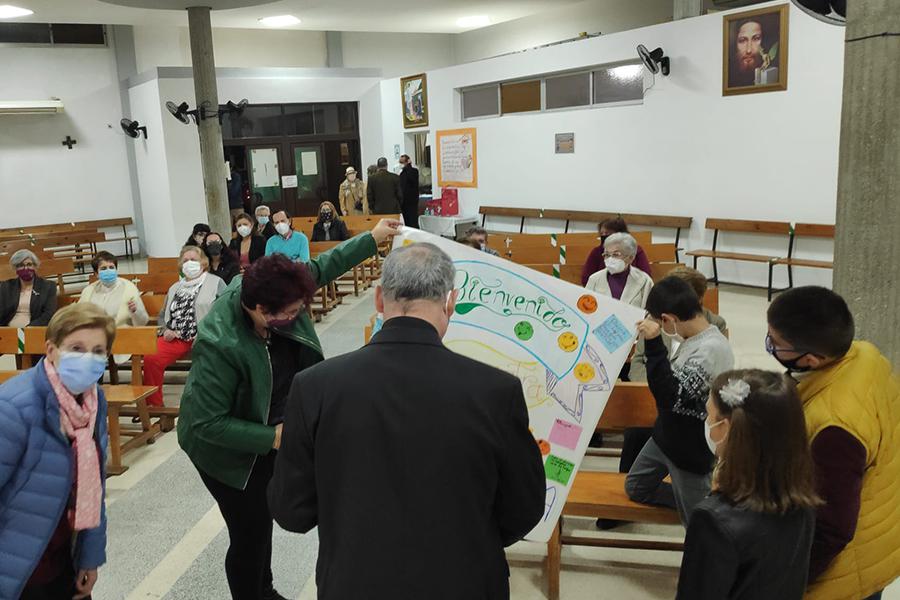Visita Pastoral del Sr. Obispo a Cristo Rey, el Rosario y San Pío X