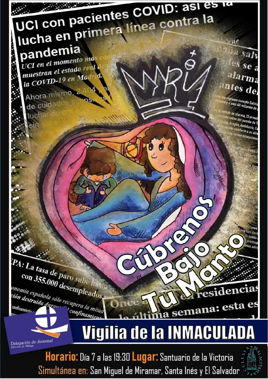 Los jóvenes rezarán el 7 de diciembre junto a la Inmaculada