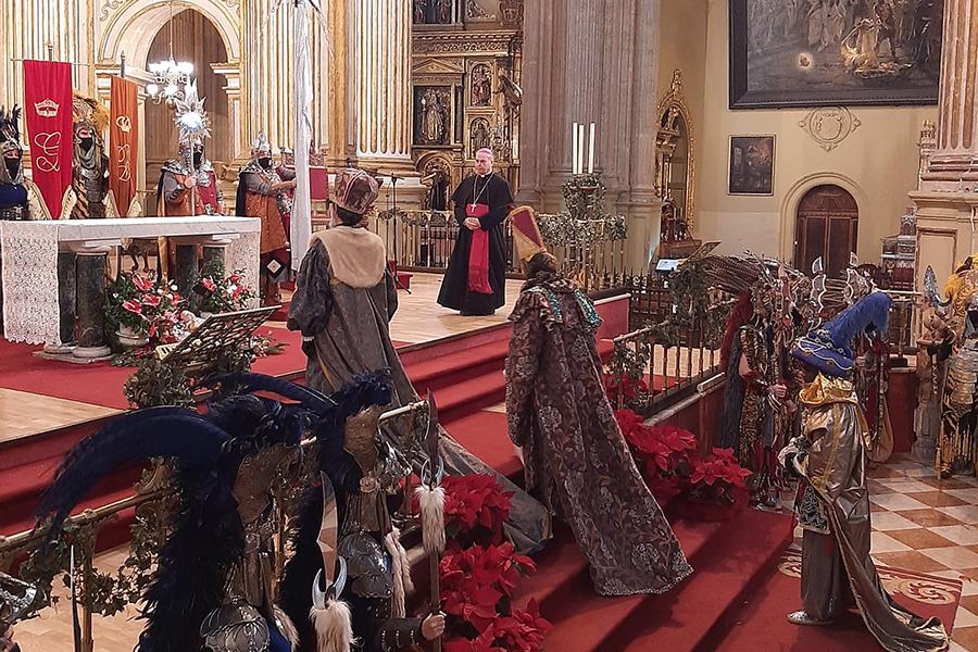 Los Sabios de Oriente hacen escala en la Catedral de Málaga