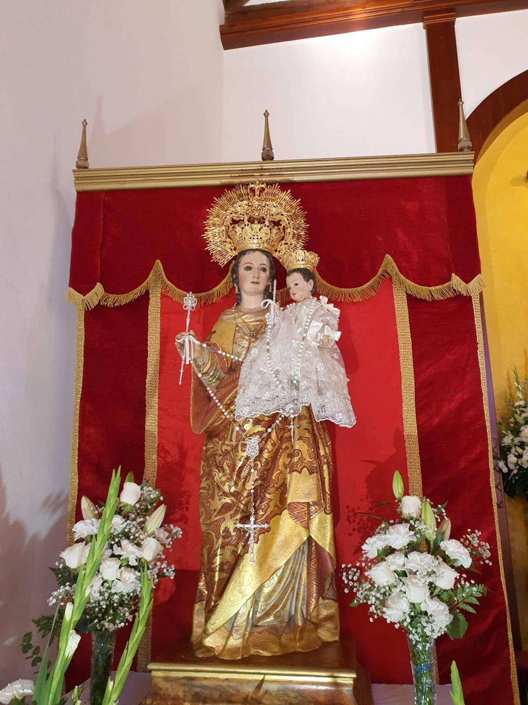 Ntra. Sra. del Rosario patrona de Sayalonga