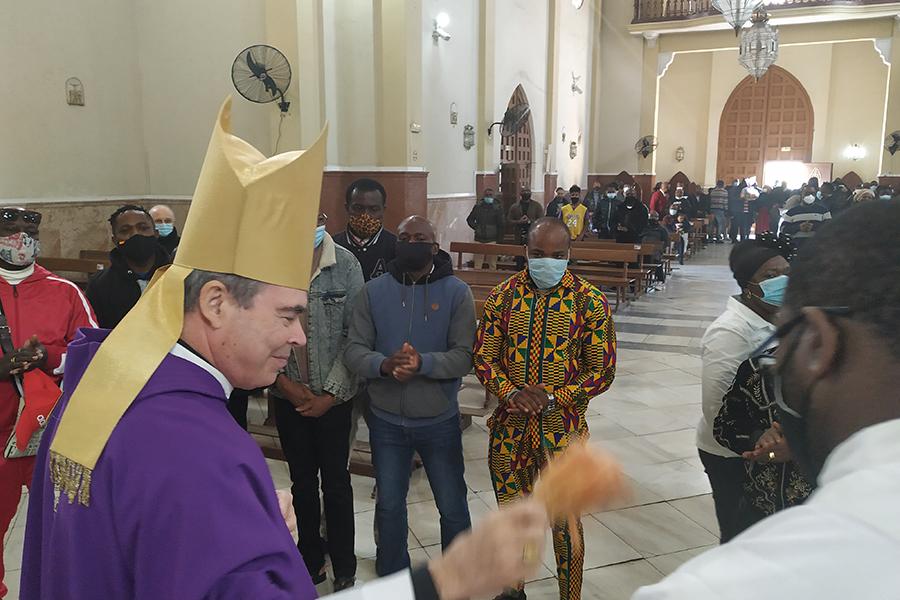 Visita Pastoral del Obispo de Málaga a la parroquia Cristo Rey
