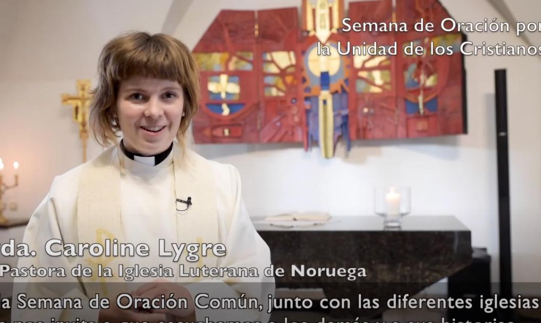 Rvda. Caroline Lygre, pastora de la Iglesia Luterana de Noruega