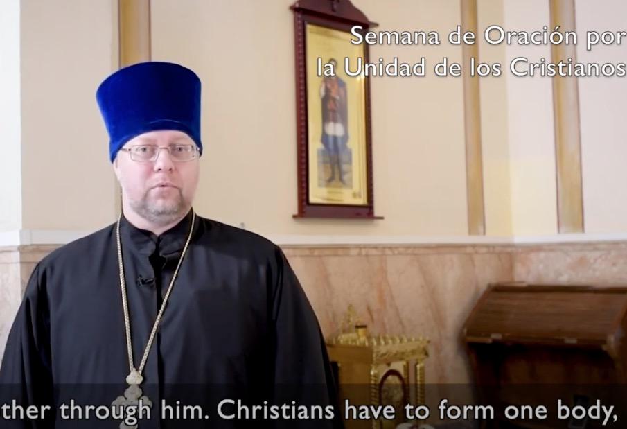 Rvdo. Taras Petruniak, del Patriarcado Ecuménico de Constantinopla