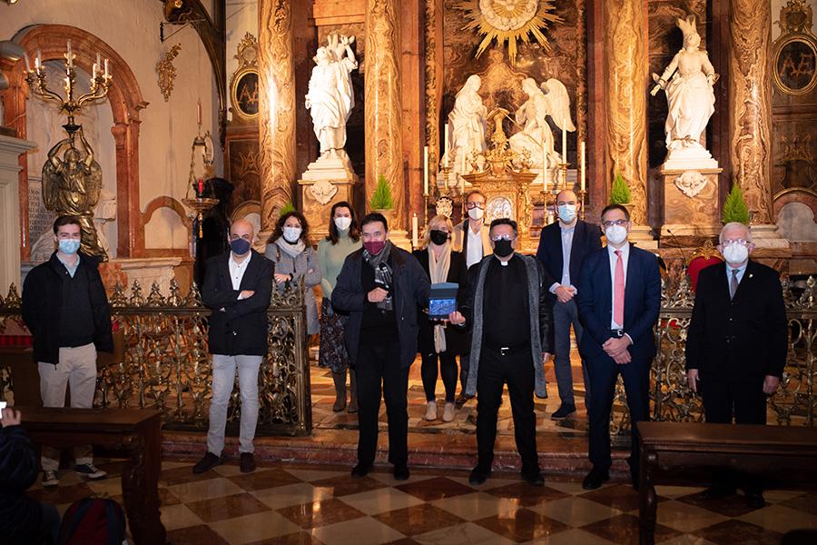 GALARDÓN. Pedro Luis Gómez ha recibido el premio Cardenal Herrera