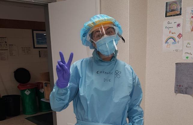 Carmen Mérida, enfermera de urgencias