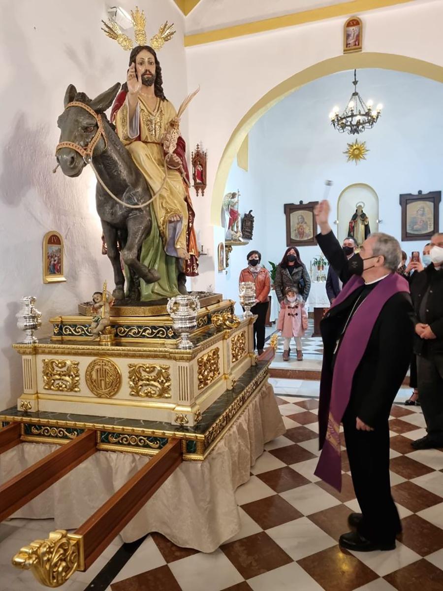 Visita Pastoral del Obispo de Málaga, Jesús Catalá, a Cómpeta