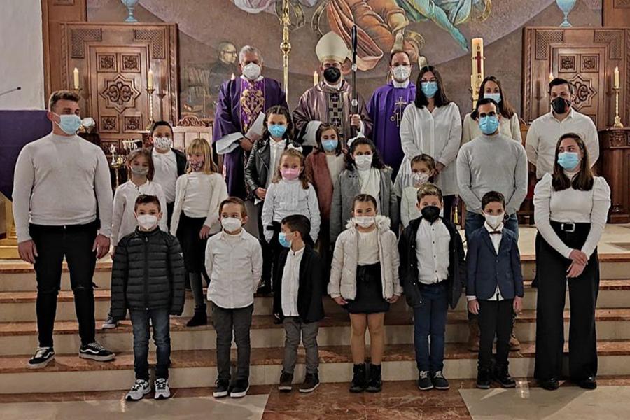 Visita Pastoral del Obispo de Málaga, Jesús Catalá, a Cómpeta