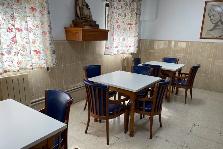 Comedor del Cottolengo de Málaga