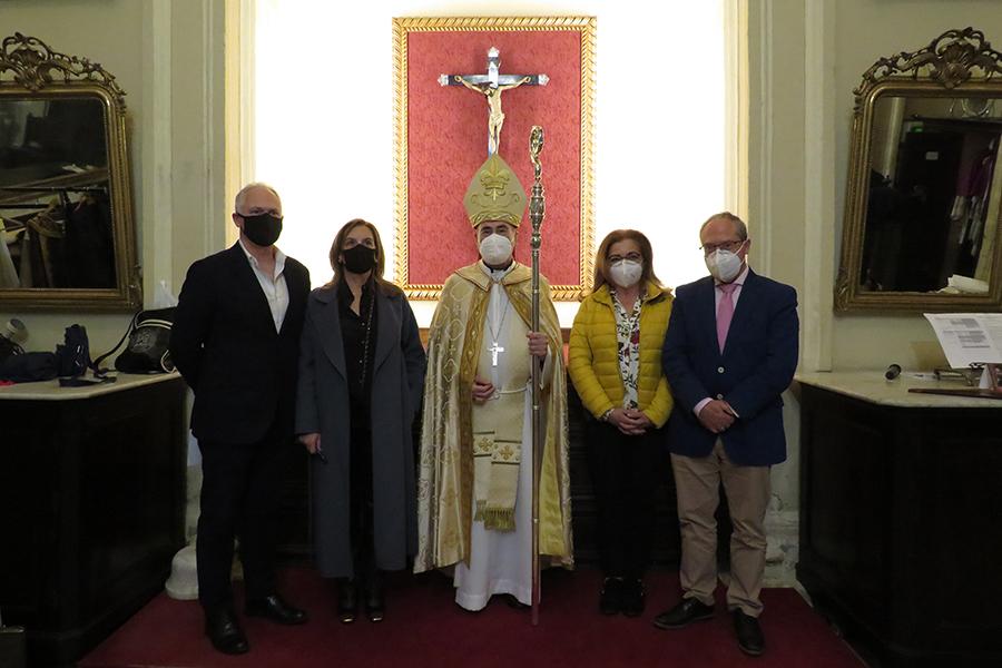 Jura y profesión de fe de los nuevos delegados de Pastoral Familiar, Ramón Acosta y Rosa Bejarano // E. LLAMAS