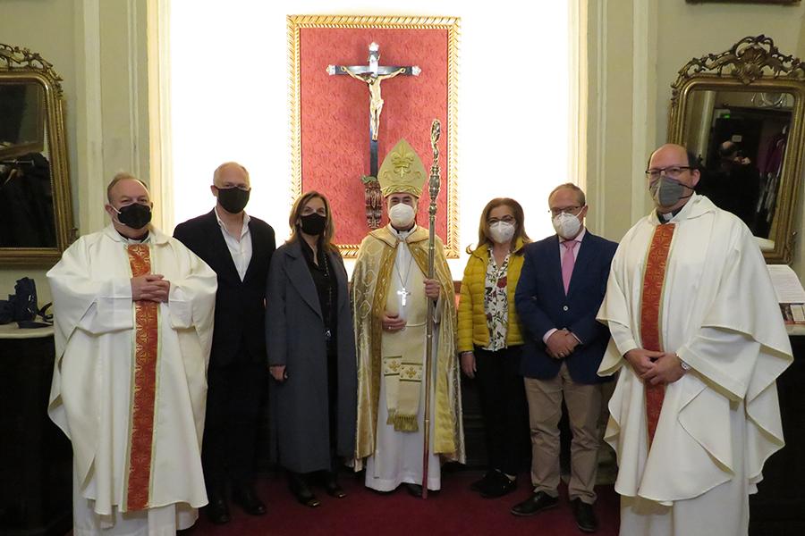 Jura y profesión de fe de los nuevos delegados de Pastoral Familiar, Ramón Acosta y Rosa Bejarano // E. LLAMAS