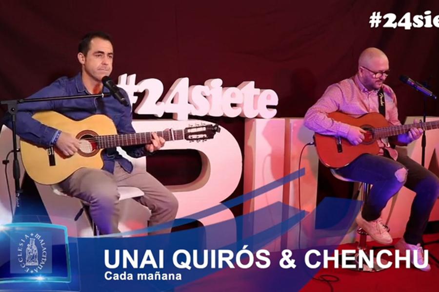 Unai Quirós ofrece Cada mañana al reto #24SIETE por el Hogar San Carlos
