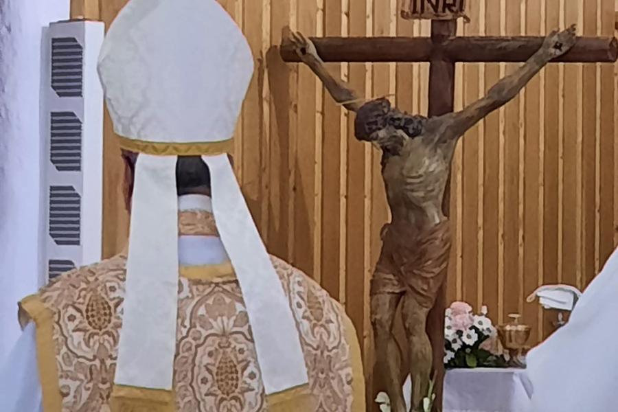 Visita Pastoral de D. Jesús Catalá a la parroquia de Cútar, en Axarquía Interior